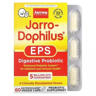 Пробіотики Jarrow Formulas Jarro-Dophilus EPS 5 Billion, 60 вегакапсул для підтримки кишечника