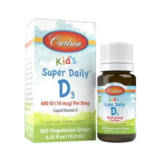 Вітаміни та мінерали Carlson Labs Kid's Super Daily D3, 10.3 мл
