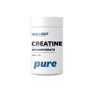 Креатин Willmax Creatine Monohydrate, 500 грам - Без смаку