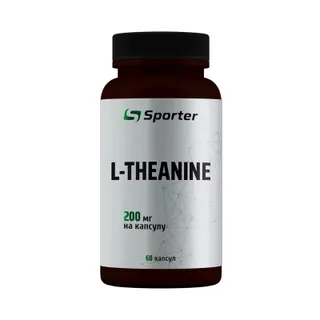 Амінокислота Sporter L-Theanine 200 mg, 60 капсул
