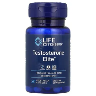 Стимулятор тестостерону Life Extension Testosterone Elite, 30 вегакапсул