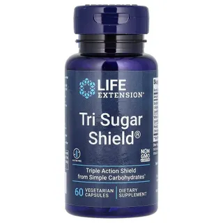 Натуральна добавка Life Extension Tri Sugar Shield, 60 вегакапсул