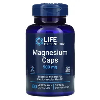 Вітаміни та мінерали Life Extension Magnesium Caps 500 mg, 100 вегакапсул
