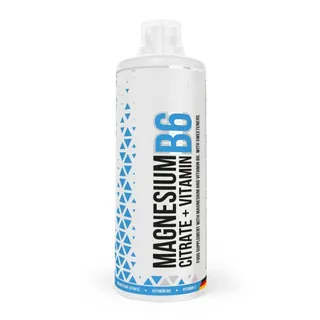 Цитрат магнію MST Nutrition Magnesium Citrate Plus Vitamin B6, 1 л - Вишня з вітаміном В6