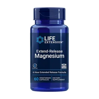 Оксид та цитрат магнію Life Extension Magnesium Extend-Release, 60 вегакапсул