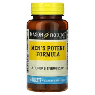 Натуральна добавка Mason Natural Men's Potent Formula, 60 таблеток для чоловіків