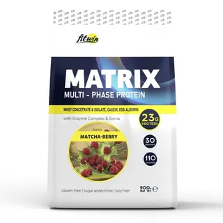 Протеїн FitWin Matrix Multi-Phase Protein, 900 грам - Матча-малина