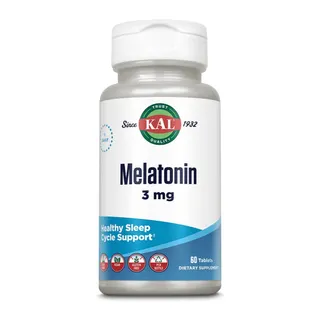 Мелатонін KAL Melatonin 3 mg, 60 таблеток
