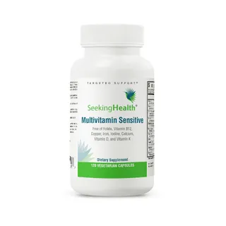 Вітаміни та мінерали Seeking Health Multivitamin Sensitive, 120 капсул