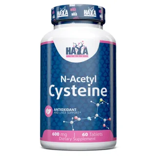 Амінокислота Haya Labs N-Acetyl Cysteine, 60 таблеток
