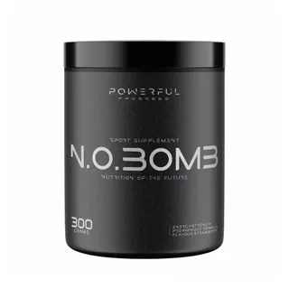 Передтренувальний комплекс Powerful Progress N.O.BOMB, 300 грам - Полуниця