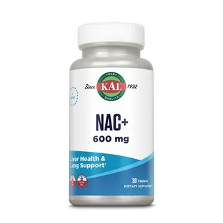 N-ацетил-L-цистеїн KAL NAC+ 600 mg, 30 таблеток