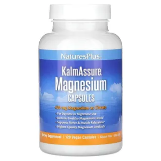 Магній Natures Plus Kalm Assure Magnesium, 120 вегакапсул