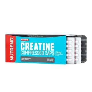 Креатин моногідрат Nutrend Creatine Compressed Caps, 120 капсул для зростання м'язів