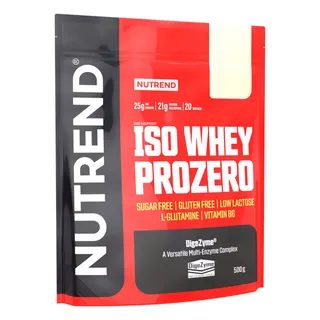 Протеїн Nutrend Iso Whey ProZero, 500 грам - Шоколадний брауні
