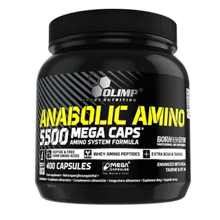 Амінокислота Olimp Sport Nutrition Anabolic Amino 5500, 400 капсул