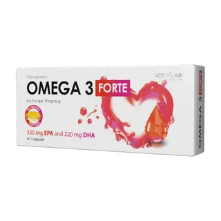 Омега-3 ActivLab Pharma Omega 3 Forte, 60 капсул