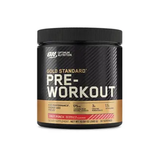 Передтренувальний комплекс Optimum Nutrition Gold Standard Pre Workout, 300 грам - Фруктовий пунш