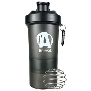 Шейкер Universal Nutrition Animal Smart Shaker (3-х компонентний), 600 мл - Black