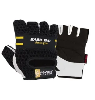 Рукавички для фітнесу Power System PS-2100 EVO, Black/Yellow - XS