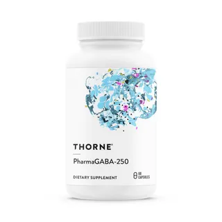 Амінокислота Thorne Pharma GABA-250, 60 капсул