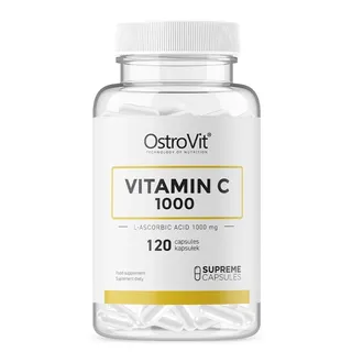 Вітаміни та мінерали OstroVit Vitamin C 1000 mg, 120 капсул