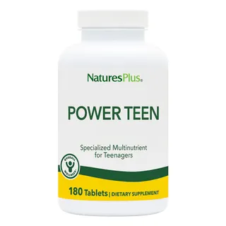 Вітаміни та мінерали Natures Plus Power Teen, 180 вегатаблеток