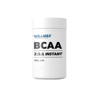 Амінокислота BCAA Willmax BCAA 2:1:1, 400 грам - Гранат