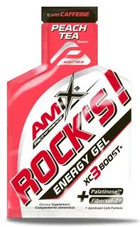 Передтренувальний комплекс AMIX Performance Rock´s Gel with Caffeine, 32 грам - Персиковий чай