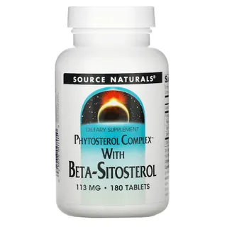 Комплекс фітостеролів Source Naturals Phytosterol Complex with Beta-Sitosterol, 180 таблеток