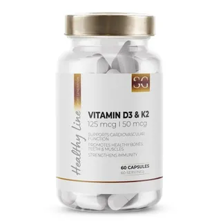 Вітаміни Sport Generation Healthy Line Vitamin D3 & K2, 60 капсул