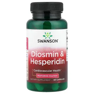 Діосмін та гесперидин Swanson Diosmin & Hesperidin, 60 капсул