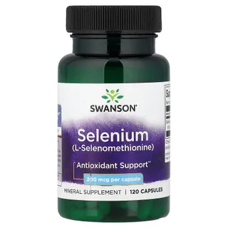 L-селенометіонін Swanson Selenium 100 mcg, 300 капсул