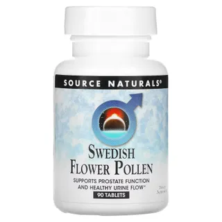 Натуральна добавка Source Naturals Swedish Flower Pollen, 90 таблеток