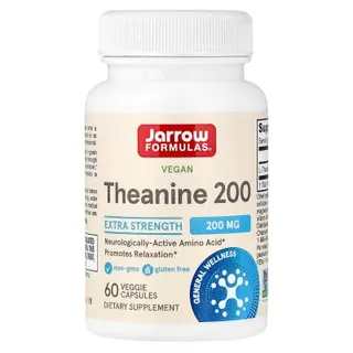 Амінокислота Jarrow Formulas Theanine 200 mg, 60 вегакапсул