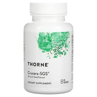 Екстракт броколі Thorne Crucera-SGS, 60 капсул для підтримки печінки, нирок та легенів