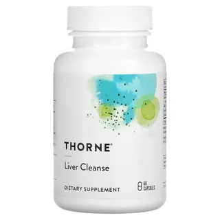Натуральна добавка Thorne Liver Cleanse, 60 капсул для очищення печінки