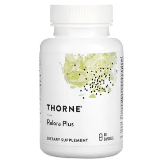 Суміш рослинних екстрактів Thorne Relora Plus, 60 капсул для заспокоєння