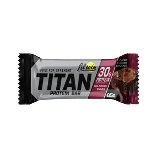 Батончик FitWin Titan Bar, 9*85 грам - Вишневий брауні