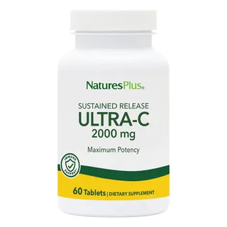 Вітаміни та мінерали Natures Plus Ultra-C 2000 Sustained Release, 60 таблеток