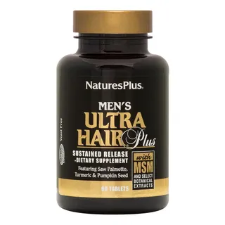 Вітаміни та мінерали Natures Plus Ultra Hair Men's, 60 таблеток