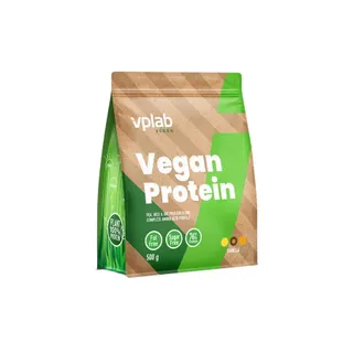 Протеїн VPLab Vegan Protein, 500 грам - Ваніль