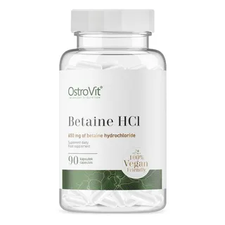 Натуральна добавка OstroVit Vege Betaine HCl, 90 вегакапсул