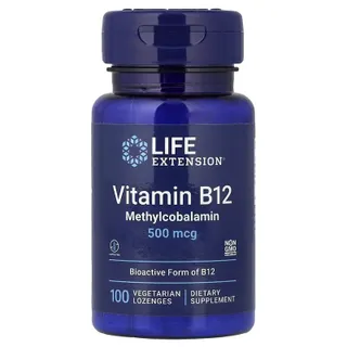 Метилкобаламін Life Extension Vitamin B12 500 mcg, 100 пастилок