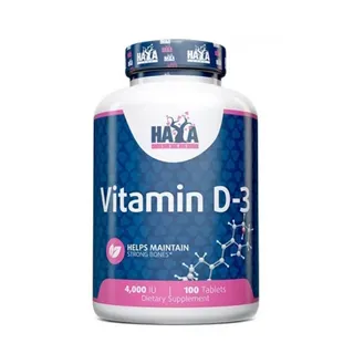 Вітамін D3 Haya Labs Vitamin D3 4000 IU, 100 таблеток