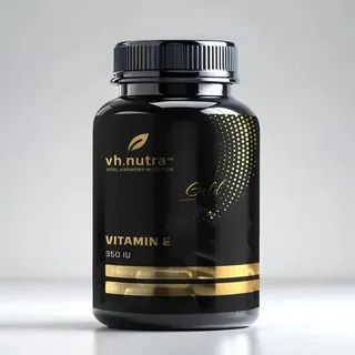 DL-альфа-токоферилацетат VitalHarmony Gold Vitamin E, 60 капсул