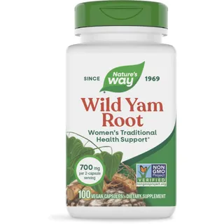 Натуральна добавка Nature's Way Wild Yam Root, 100 вегакапсул