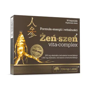 Женьшень та вітаміни Olimp Sport Nutrition Ginseng Vita-Complex, 30 капсул