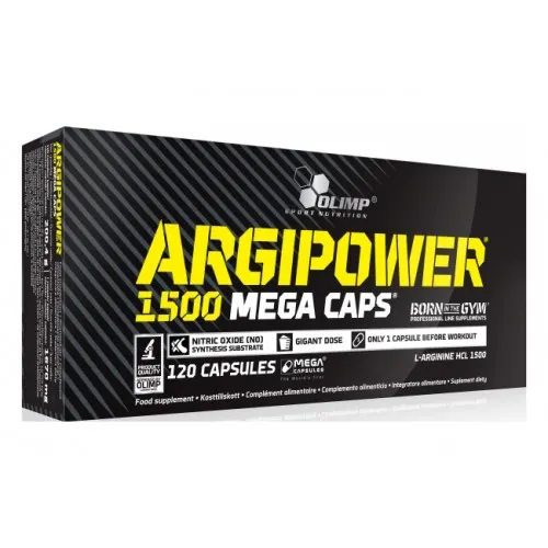 Амінокислота Olimp Sport Nutrition ArgiPower 1500 Mega Caps, 120 капсул