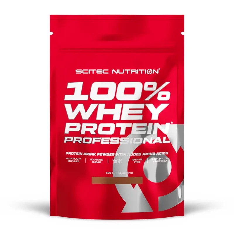 Протеїн Scitec Nutrition 100% Whey Protein Professional, 500 грам - Банан
